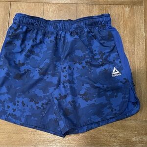 Reebok Men's Athletic Shorts in Blue Camo *Like New*